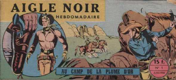 Scan de la Couverture Aigle Noir n 1